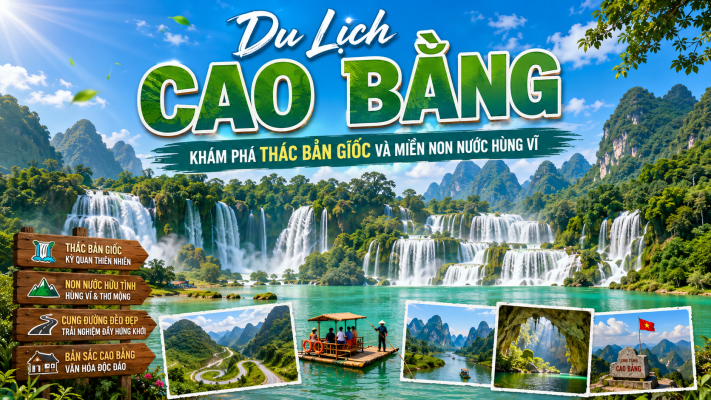 Du Lịch Cao Bằng - Khám Phá Thác Bản Giốc Hùng Vĩ - ATOZ TOUR