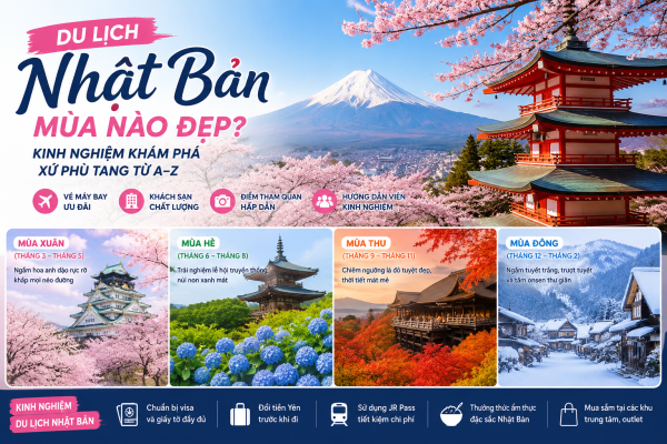 Du Lịch Nhật Bản Mùa Nào Đẹp? - ATOZ TOUR