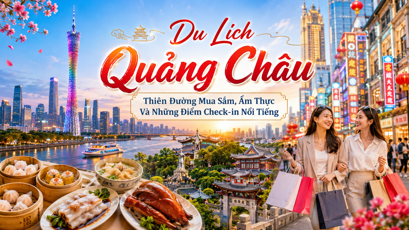 Du Lịch Quảng Châu Thiên Đường Mua Sắm, Ẩm Thực - ATOZ TOUR