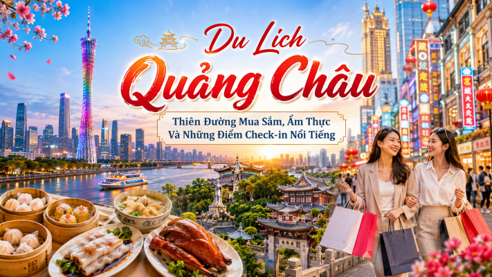 Du Lịch Quảng Châu Thiên Đường Mua Sắm, Ẩm Thực - ATOZ TOUR