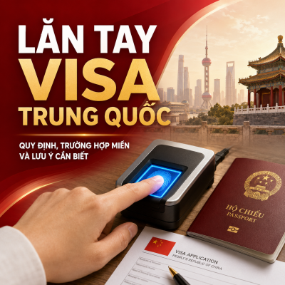 Lăn Tay Visa Trung Quốc - ATOZ TOUR