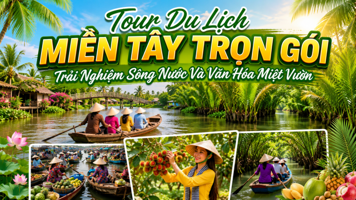 Tour Du Lịch Miền Tây Trọn Gói Trải Nghiệm Sông Nước - ATOZ TOUR