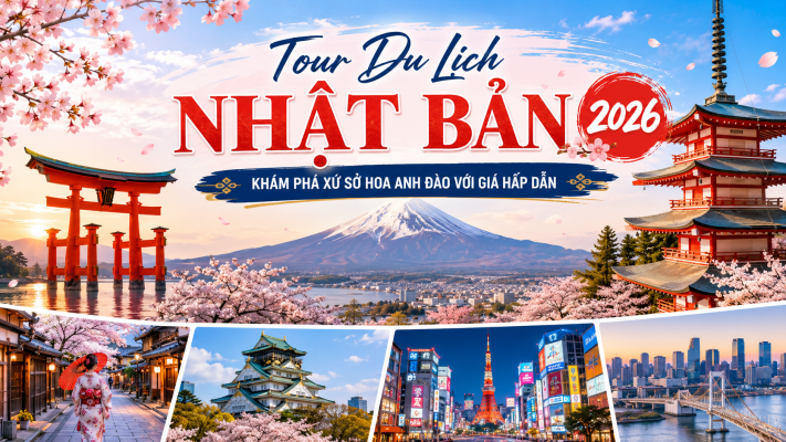 Tour Du Lịch Nhật Bản 2026 - ATOZ TOUR