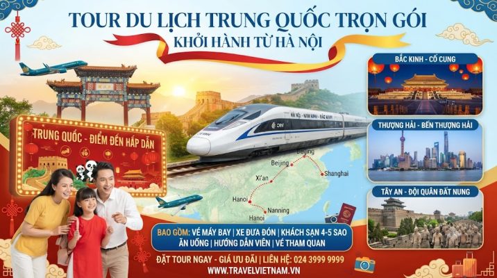 Tour Du Lịch Trung Quốc Trọn Gói Khởi Hành Từ Hà Nội 2026 - ATOZ TOUR