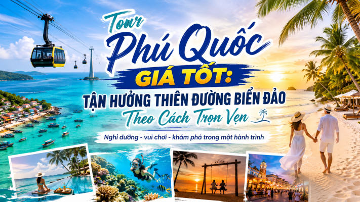 Tour Phú Quốc Giá Tốt Tận Hưởng Thiên Đường Biển Đảo - ATOZ TOUR